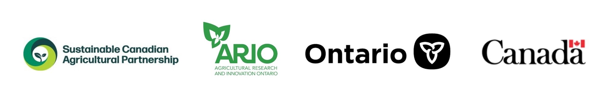Supported by Sustainable Canadian Agricultural Partnership, ARIO, Ontario, and Canada